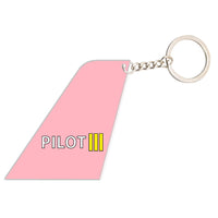 Thumbnail for Pilot & Stripes (3 Lines) Designed Tail Key Chains
