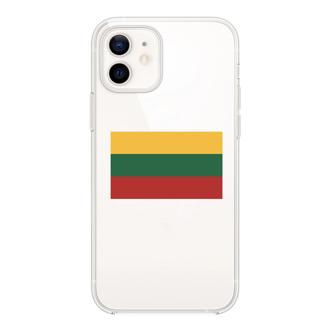 Lithuania Designed Transparent Silicone iPhone Cases