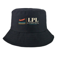 Thumbnail for Liverpool John Lennon Airport (LPL) summer hat - black