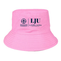 Thumbnail for Ljubljana Jože Pučnik Airport (LJU) summer hat - light pink