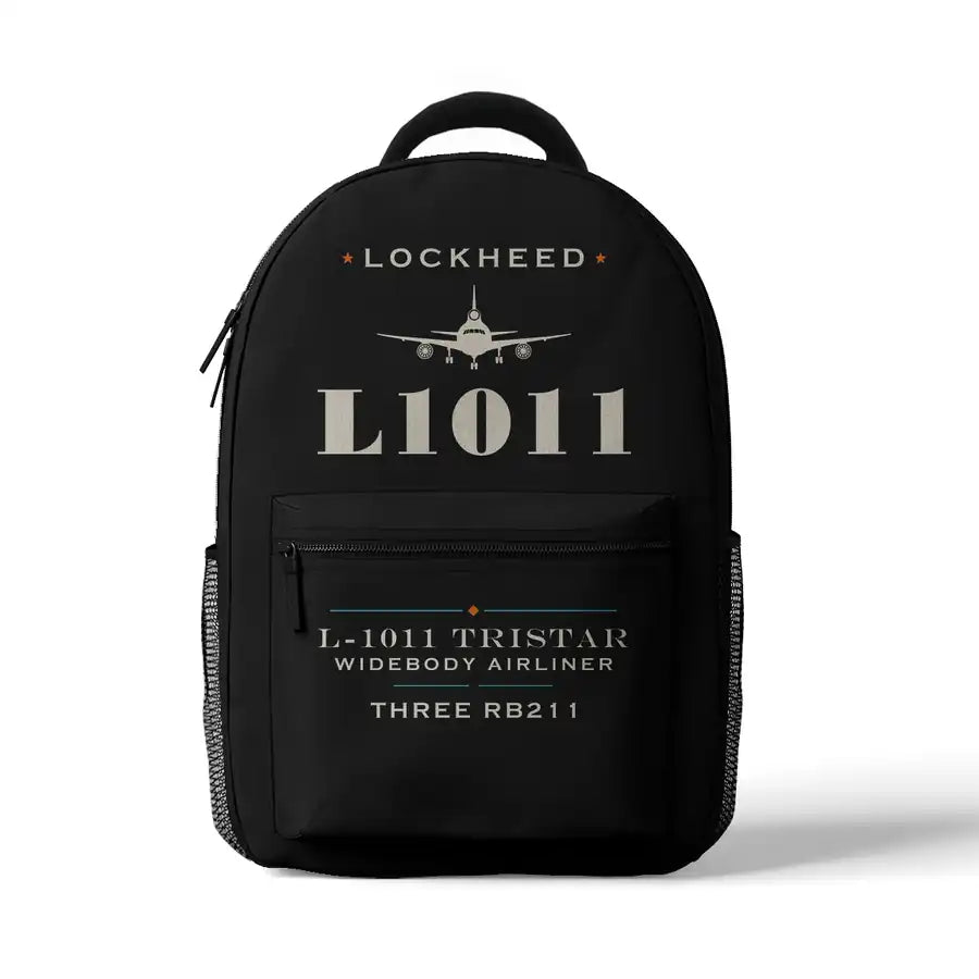 Lockheed L-1011 TriStar - 3D Backpack - Heritage - Black
