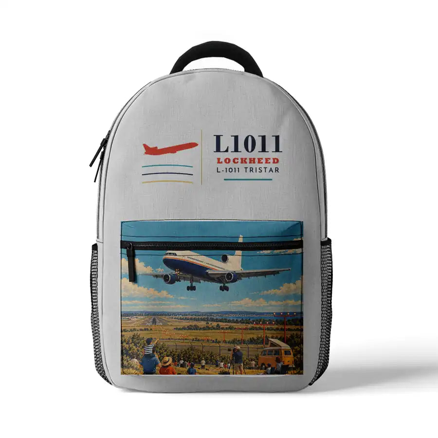 Lockheed L-1011 TriStar - 3D Backpack - White