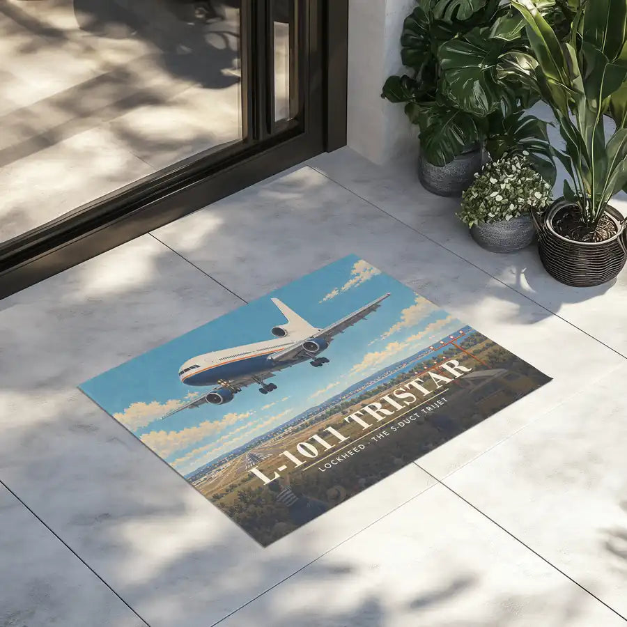 Lockheed L-1011 TriStar - 3D - Door Mat