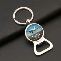 Thumbnail for L-1011 TriStar - 3D + Name - Bottle Opener Key Chain - Full Print