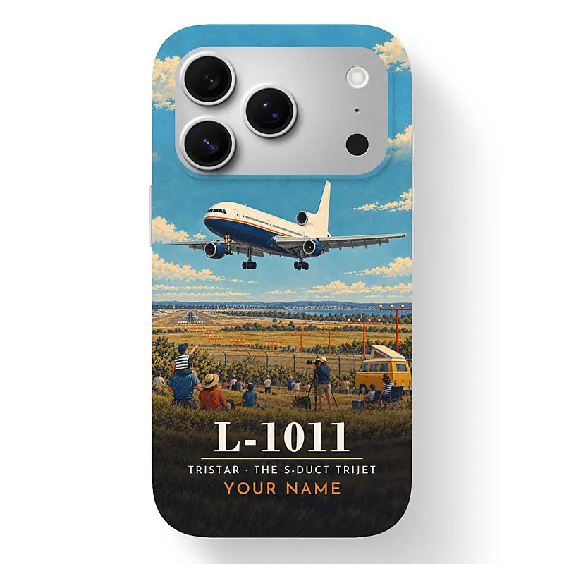 L-1011 TriStar - 3D + Name - MagSafe iPhone 17 Pro - Black