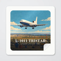 Thumbnail for L-1011 TriStar - 3D - Square Sticker - Peel