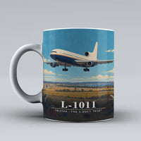 Thumbnail for L-1011 TriStar - 3D + Title - Mug - White