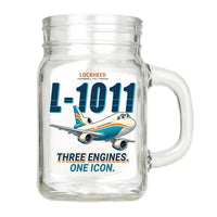 Thumbnail for L-1011 TriStar - Cartoon - Cocktail Glass (Mason Jar)
