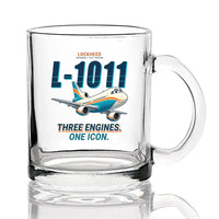 Thumbnail for L-1011 TriStar - Cartoon - Coffee & Tea Glass