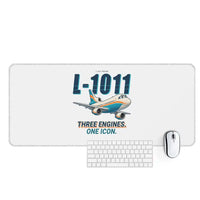 Thumbnail for L-1011 TriStar - Cartoon - Desk Mat - White