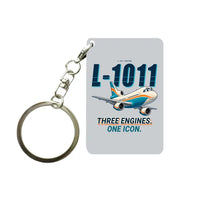 Thumbnail for L-1011 TriStar - Cartoon - Key Chain - Light Gray