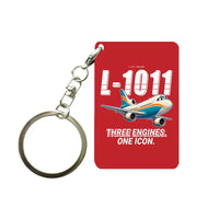 Thumbnail for L-1011 TriStar - Cartoon - Key Chain - Red