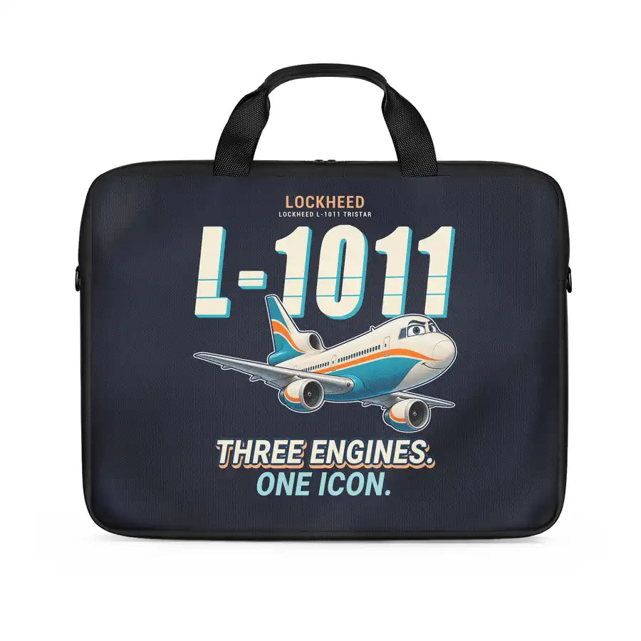Lockheed L-1011 TriStar - Cartoon - Laptop Bag
