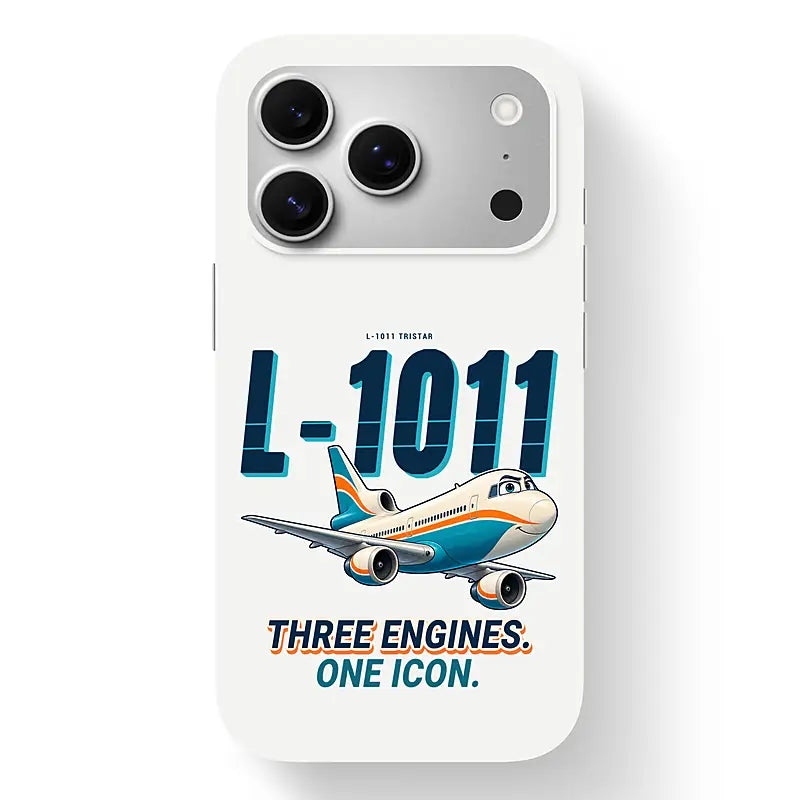 L-1011 TriStar - Cartoon - MagSafe iPhone 17 Pro - White