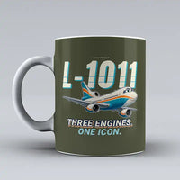 Thumbnail for L-1011 TriStar - Cartoon - Mug - Green Army