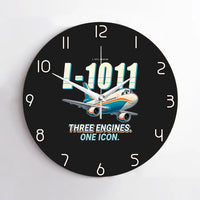 Thumbnail for L-1011 TriStar - Cartoon - No Frame - Black