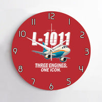 Thumbnail for L-1011 TriStar - Cartoon - No Frame - Red