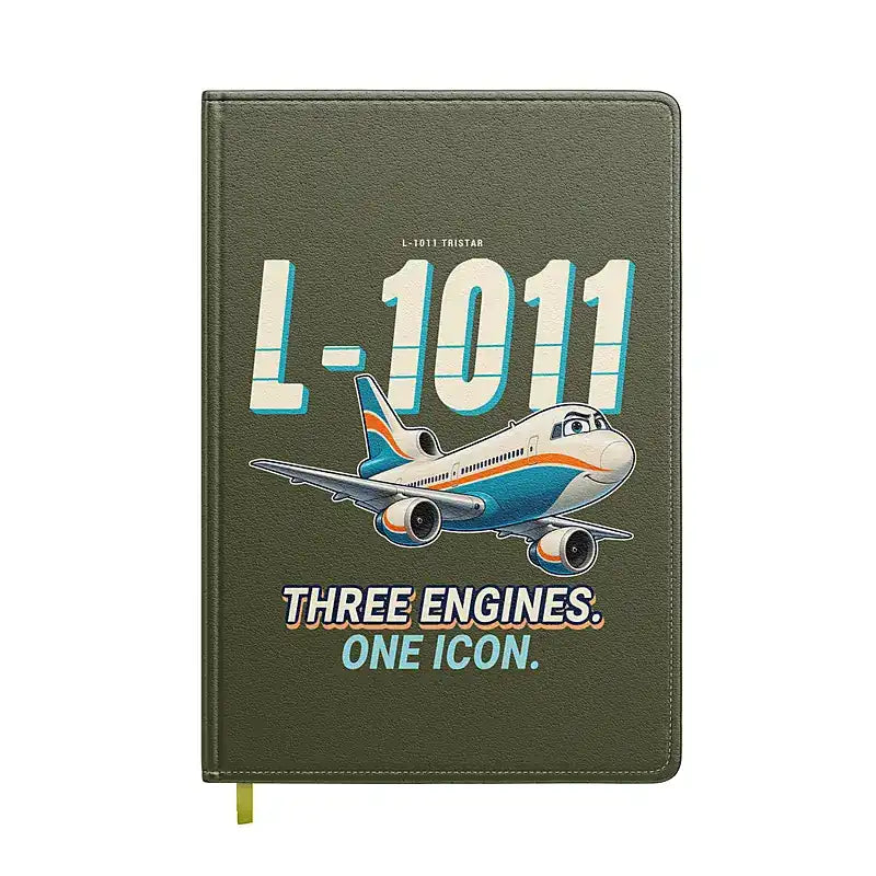 L-1011 TriStar - Cartoon - Notebook - Green Army