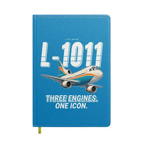 Thumbnail for L-1011 TriStar - Cartoon - Notebook - Turquoise