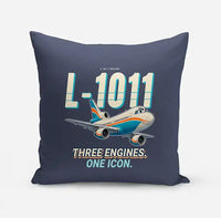 Thumbnail for L-1011 TriStar - Cartoon - Pillow - Navy Blue
