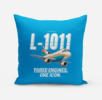 Thumbnail for L-1011 TriStar - Cartoon - Pillow - Turquoise