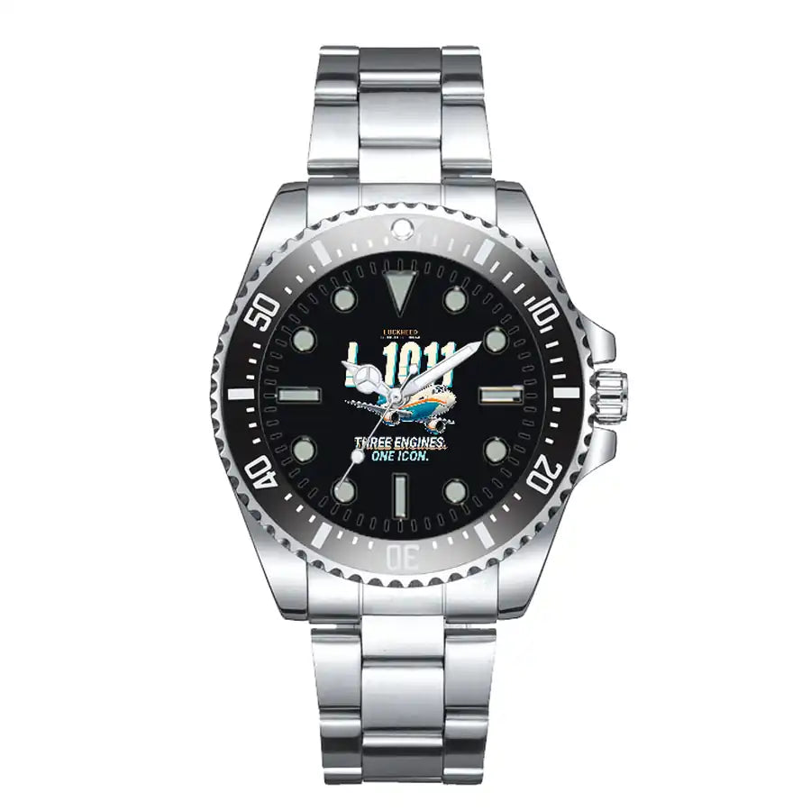 L-1011 TriStar - Cartoon - Premium Diver - Black