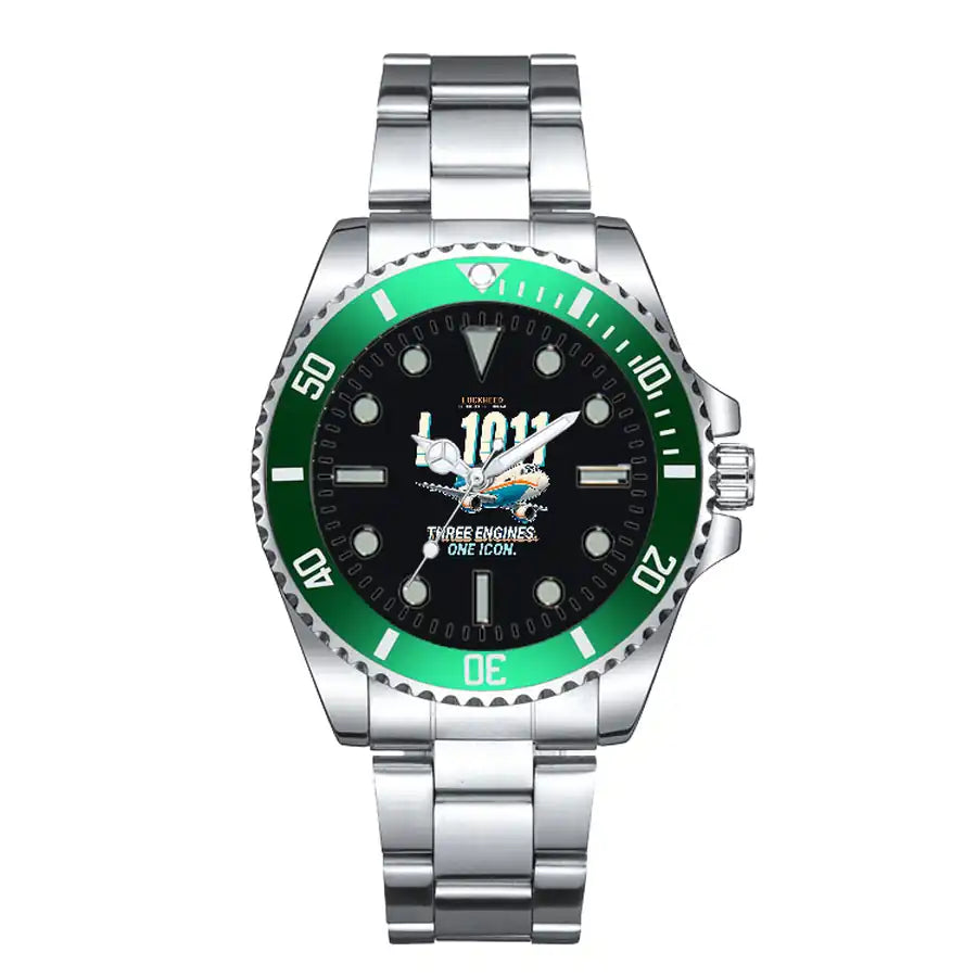 L-1011 TriStar - Cartoon - Premium Diver - Green