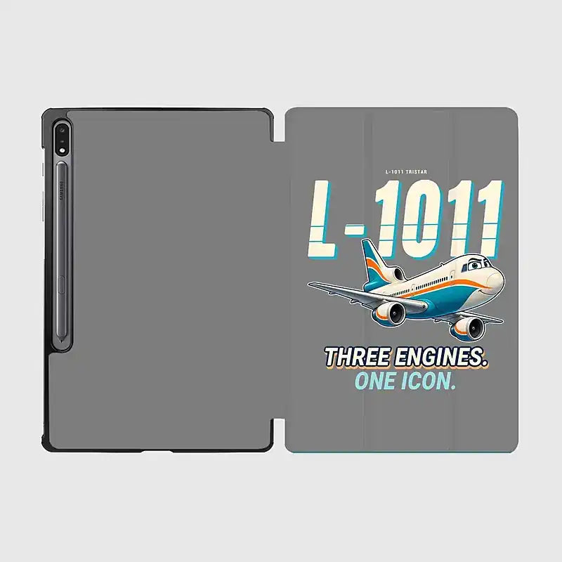L-1011 TriStar - Cartoon - Samsung Tablet - Gray