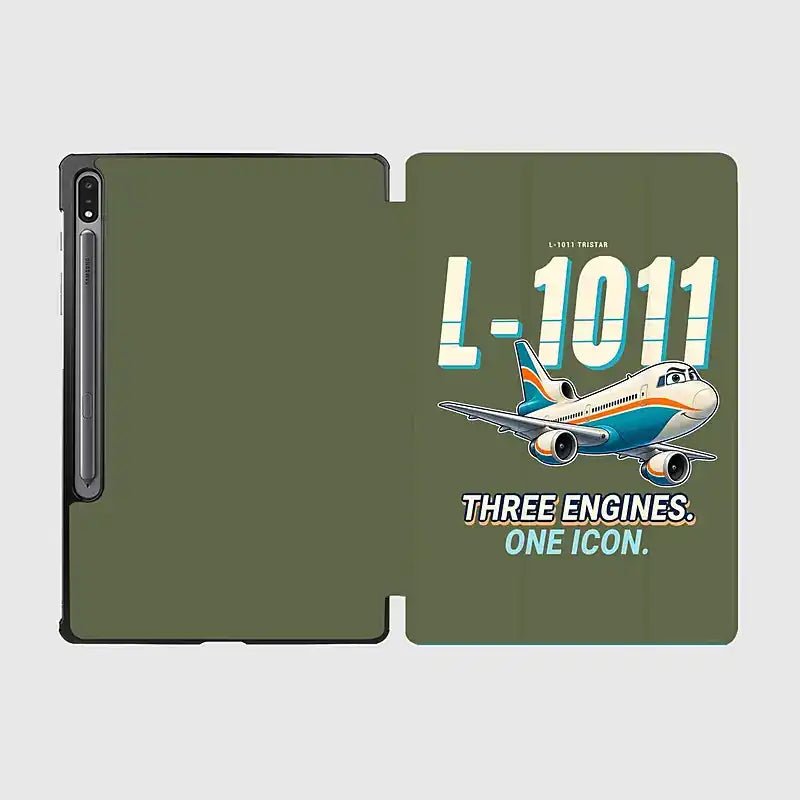 L-1011 TriStar - Cartoon - Samsung Tablet - Green Army