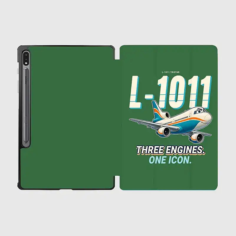 L-1011 TriStar - Cartoon - Samsung Tablet - Green