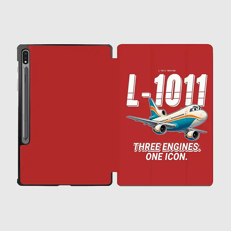 L-1011 TriStar - Cartoon - Samsung Tablet - Red