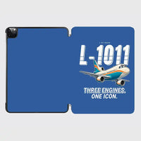Thumbnail for L-1011 TriStar - Cartoon - iPad Case - Blue