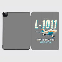 Thumbnail for L-1011 TriStar - Cartoon - iPad Case - Gray