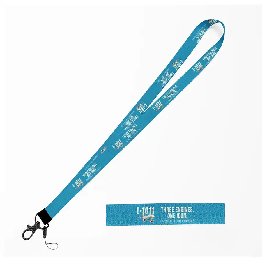 L-1011 TriStar Lanyard & ID Holders lanyard - Cartoon - Light Blue