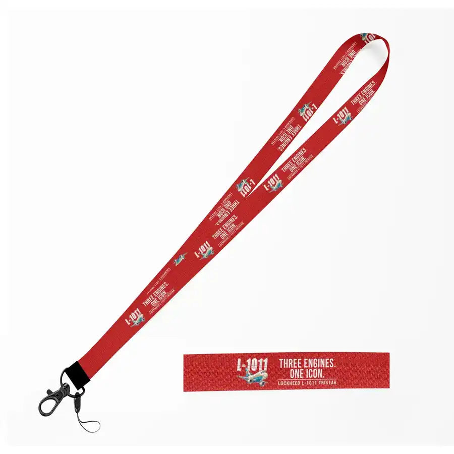 L-1011 TriStar Lanyard & ID Holders lanyard - Cartoon - Red