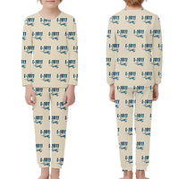 Thumbnail for L-1011 TriStar - Children Pajamas - Cartoon Pattern - Beige