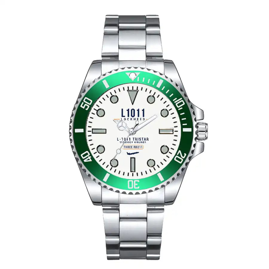 L-1011 TriStar - Classic - White - Premium Diver - Green