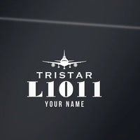 Thumbnail for L-1011 TriStar - Heritage Die-Cut - White + Name - Die-Cut - Close-up