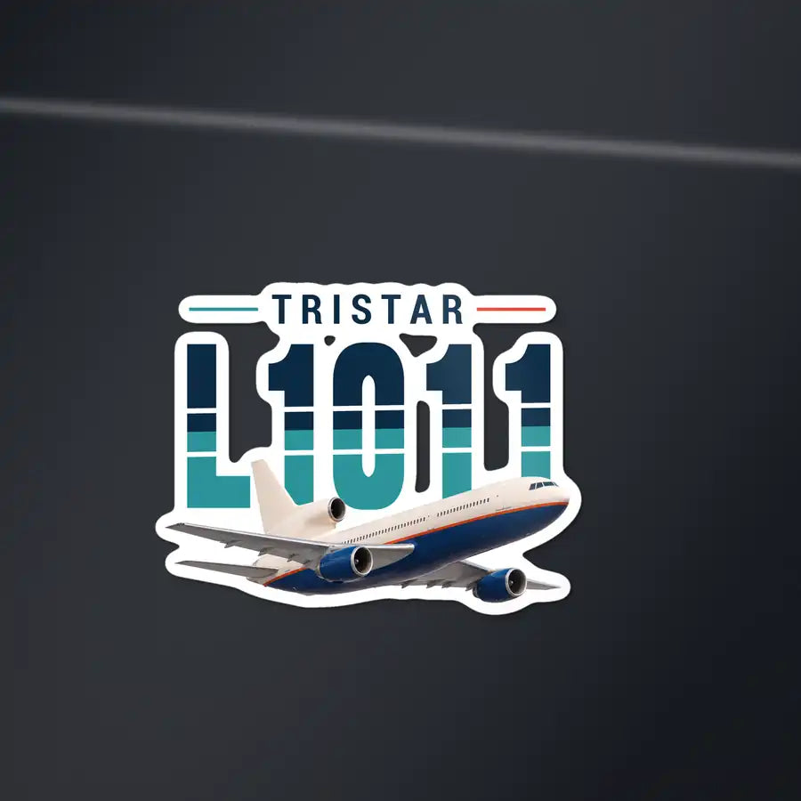 L-1011 TriStar - Original Die-Cut - Die-Cut - Dark Car