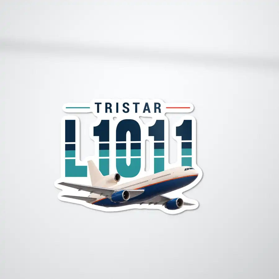 L-1011 TriStar - Original Die-Cut - Die-Cut - White Car