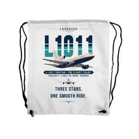 Thumbnail for Lockheed L-1011 TriStar - Drawstring Bag - Original - White