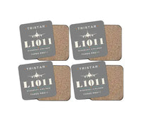 Thumbnail for L-1011 TriStar - Heritage - Coaster Set - Gray