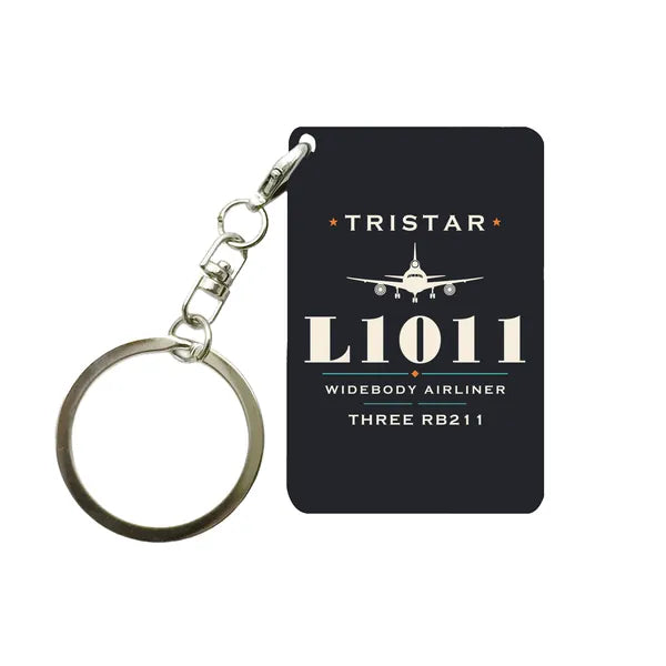 L-1011 TriStar - Heritage - Key Chain - Black