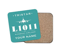 Thumbnail for L-1011 TriStar - Heritage + Name - Coaster - Turquoise