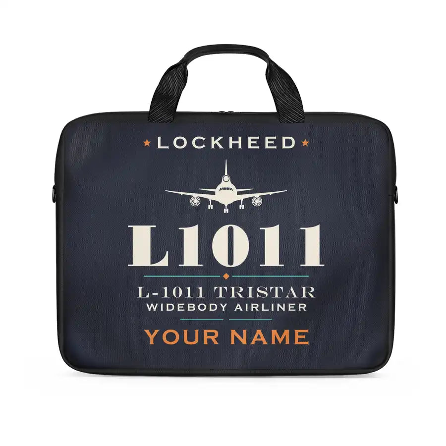 Lockheed L-1011 TriStar - Heritage + Name - Laptop Bag