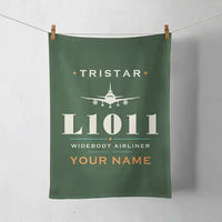 Thumbnail for L-1011 TriStar - Heritage + Name - Towel - Dark Green