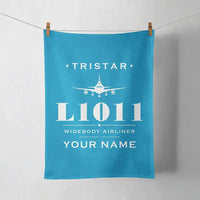 Thumbnail for L-1011 TriStar - Heritage + Name - Towel - Turquoise