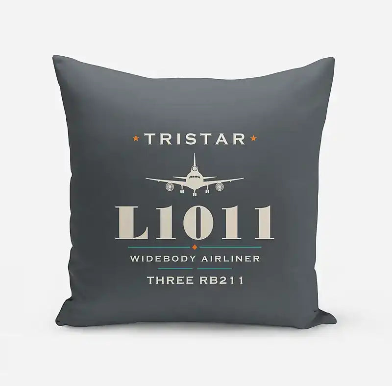 L-1011 TriStar - Heritage - Pillow - Gray