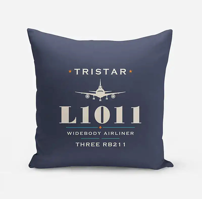L-1011 TriStar - Heritage - Pillow - Navy Blue