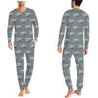 Thumbnail for L-1011 TriStar - Men Pajamas - Original Pattern - Gray